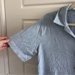 American Threads Sky Blue Textured Shirt Photo 2