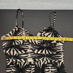 Anthropologie NWT  Black Tribal Print V-Neck Lined Casual Tank Dress Size 4 Photo 10