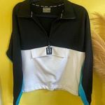 DKNY Sport Cream and Teal Top Photo 0