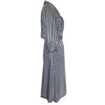 Vintage Collared Dress Womens Size S Shirtwaist Belted Short Sleeve Photo 4