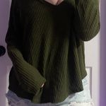 Forever 21 V Neck Oversized Sweater Photo 0