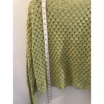 Motherhood Motherwear Nursing Cardigan Women’s M Green Knit Zip Front Cotton Rayon USA Photo 3