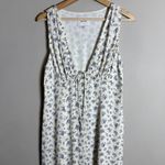 Reformation  Ceara Floral V-Neck Midi Dress Women's 8 White Blue Cottagecore NWOT Photo 7