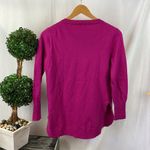 J.Crew Pink Long Sleeve Tunic Crewneck Sweater S Photo 1