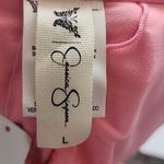 Jessica Simpson  Lilac Crossed Bikini Top  Size L, Textured, Adjustable Photo 4