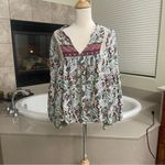 Sundance CATALOG Jessamyn Lace Blouse Size Small Boho Summer tunic READ! Photo 11