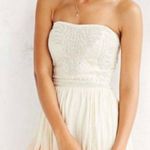 Ecote Pink Sunset Ombré Beaded Mini Dress Photo 0