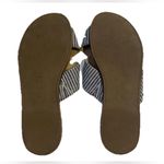 Sam Edelman Women’s US 8  235190 Blue Hattie Crisscross Textile Slide Sandals Photo 4