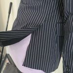 The Limited  vintage black striped jacket blazer size XS nwot Photo 6