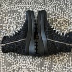 P448 . Denise platform leopard lace up boots Photo 9