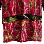 Custo Barcelona Vintage Y2K  Velvet Burnout Top Anime Psychedelic Size 2 Photo 6