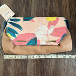 Danielle Nicole  sz One size floral print Clutch‎ Multi-color NWT Photo 5