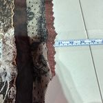 Desigual  Womens Lace Trimmed Print Mini Skirt Brown Viscose Size XL Photo 9