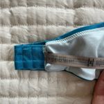 Victoria's Secret Victoria Secret’s Shimmer Blue Bandeau Bikini Top Photo 3