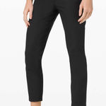 Lululemon Pants Women’s Size 8 Black City Sleek 5 Pocket 7/8 Ankle Warpstreme Photo 0