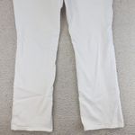NYDJ Marilyn Straight White Denim Jeans Women's 16P Petite Lift Tuck Technology Photo 9