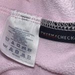 Lands' End Womens 1/4 Zip Fleece Pullover Sweatshirt Size S 6 8 Pale Pink Photo 4