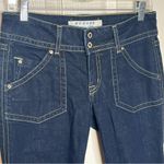 Hudson Jeans  Sz 28 Dark Wash Boot Cut Flare Mid Rise Photo 3