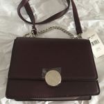 Nine West Hard Case Dk Garnet Crossbody with Chain Photo 1