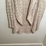 CAbi  Open Front Circle Cardigan Off White Cream Beige Loose S Photo 4