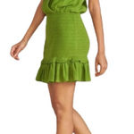 Veronica Beard Cox Mini Green Women’s Dress Size Small Photo 0