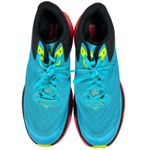 Hoka  One Zinal Trail Running Shoe Women's 10.5 B Black/Blue/Pink/Solpink Sneaker Photo 7