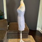 Women’s Lavender Sequined One Shoulder Short Prom Party Homecoming Dress Size 2 Purple Photo 5