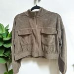 Aerie  Corduroy Army Green Jacket Large
🥳Host Pick Best in Jackets Photo 0