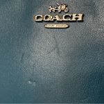 Coach Vibrant Blue Leather Wristlet Wallet Purse Y2K Multifunction Gift Photo 8