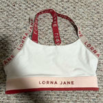 Lorna Jane Power Play Padded Logo Strappy Sport Bra- Size Small Photo 0