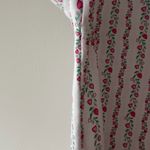 Roller Rabbit Heart Vine Nessa Cardigan in Rose Pink Size Medium Pima Cotton Photo 7