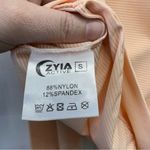 Zyia NWOT Active peach mesh back long sleeve tee activewear top women's small Photo 3