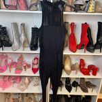 Hot Miami Styles Black sexy mesh jumpsuit Photo 3
