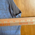 Raquel Allegra Distressed Tie Dye Muscle Tank Top Blue Brown 0 Photo 8