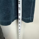 Juicy Couture  Velour Velvet Midi Dress Small Blue Puff Sleeve Y2K USA Whimsigoth Photo 8