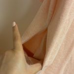 Umgee USA Frayed Hem Sleeve Round Neck A-line Dress with side pockets size M Photo 2