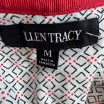 Ellen Tracy  2 Piece Top & Pant Pajama Set Red and Black Size Medium. NWT p26 Photo 9