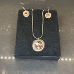 3 Piece Rose Gold Jewelry Set Photo 2