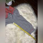 Layerz Clothing black & white houndstooth burnt orange embroidery peasant top Size 3X Photo 7