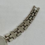 Vintage Regent watch women silver tone 24mm mop dial rhinestones size 7” running Photo 6