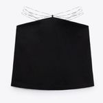 ZARA RHINESTONE CHAIN SKIRT Photo 1