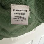 Generra Vintage Women's Cashmere Cardigan Sweater S Green Preppy Quiet Luxury Photo 4