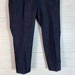 New York And Company 7th Avenue New York Company The Audrey slim crop pants size 12 navy Photo 2