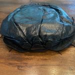 Vintage 1980s Bags By Pinky Genuine Leather Flower Applique Shoulder Bag Purse Black Photo 6