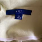 Apt. 9 NWOT  Lime Green / Pale Yellow  Linen Rayon Blend Lime Green Photo 4