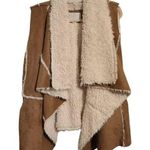 Xhilaration Tan and Cream Teddy Jacket Cozy Layering Essential Photo 0