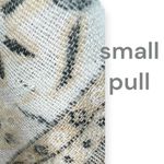 Chico's | One Size | Floral Border Fringed Blanket Ruana Wrap Kimono Pashmina Photo 7