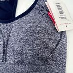 Moving Comfort JustRight Racer sports bra in navy heather size S Small NWT Photo 1