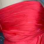 Cindy Collection USA Cindy Collection Coral Strapless Formal Dress Crystal V-neck Size XL Photo 3