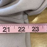 Mango Womens Decorative Stitching Crew Neck Long Sleeve Sweatshirt Beige Medium Photo 5